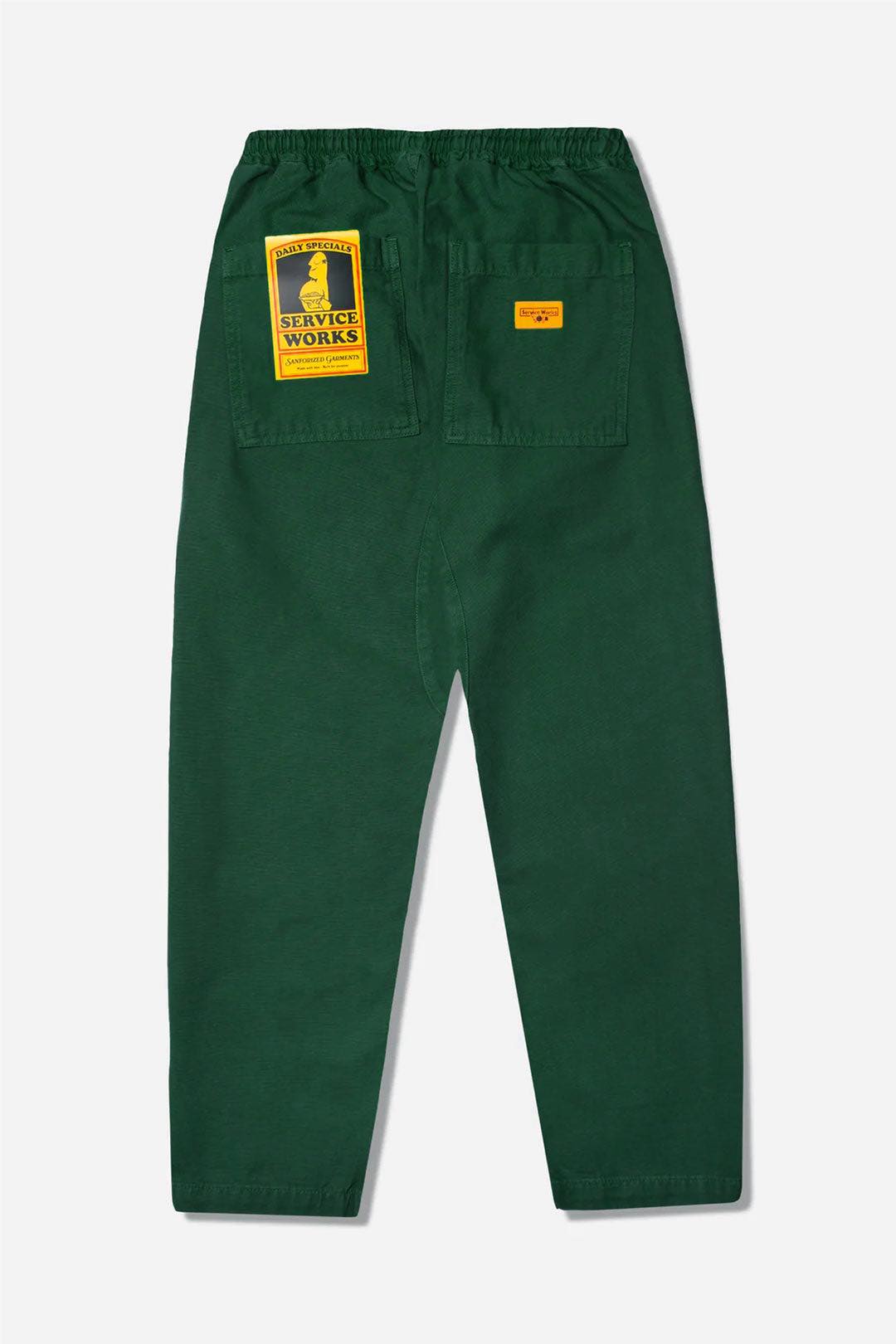SERVICE WORKS CLASSIC CHEF PANTS - FOREST