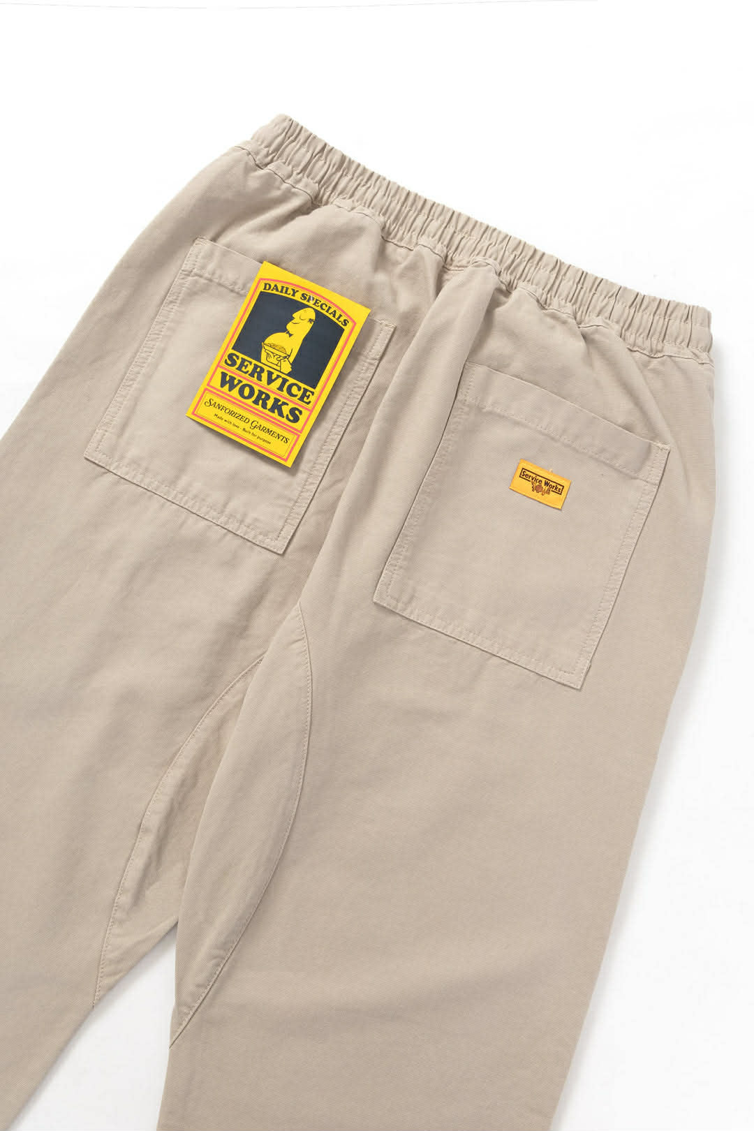 SERVICE WORKS CANVAS CHEF PANTS - STONE