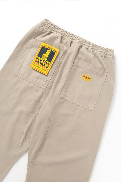 SERVICE WORKS CANVAS CHEF PANTS - STONE