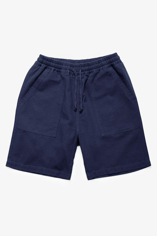 SERVICE WORKS CANVAS CHEF SHORTS - DARK NAVY