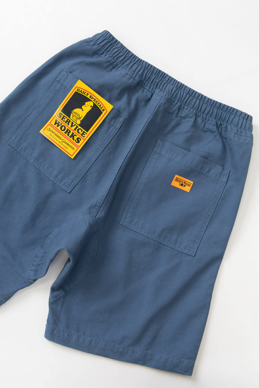 SERVICE WORKS CANVAS CHEF SHORTS - SLATE