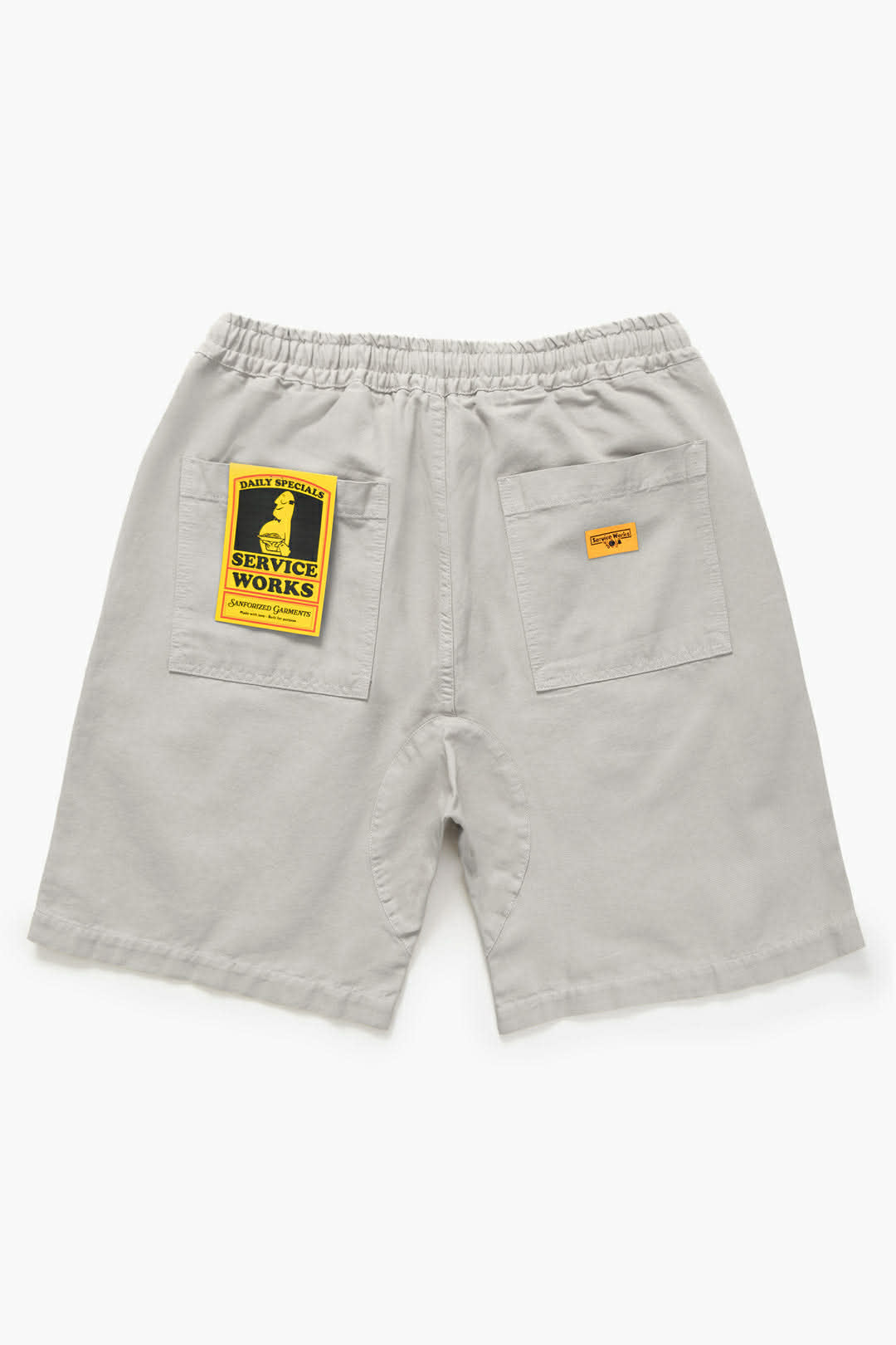 SERVICE WORKS CANVAS CHEF SHORTS - STONE