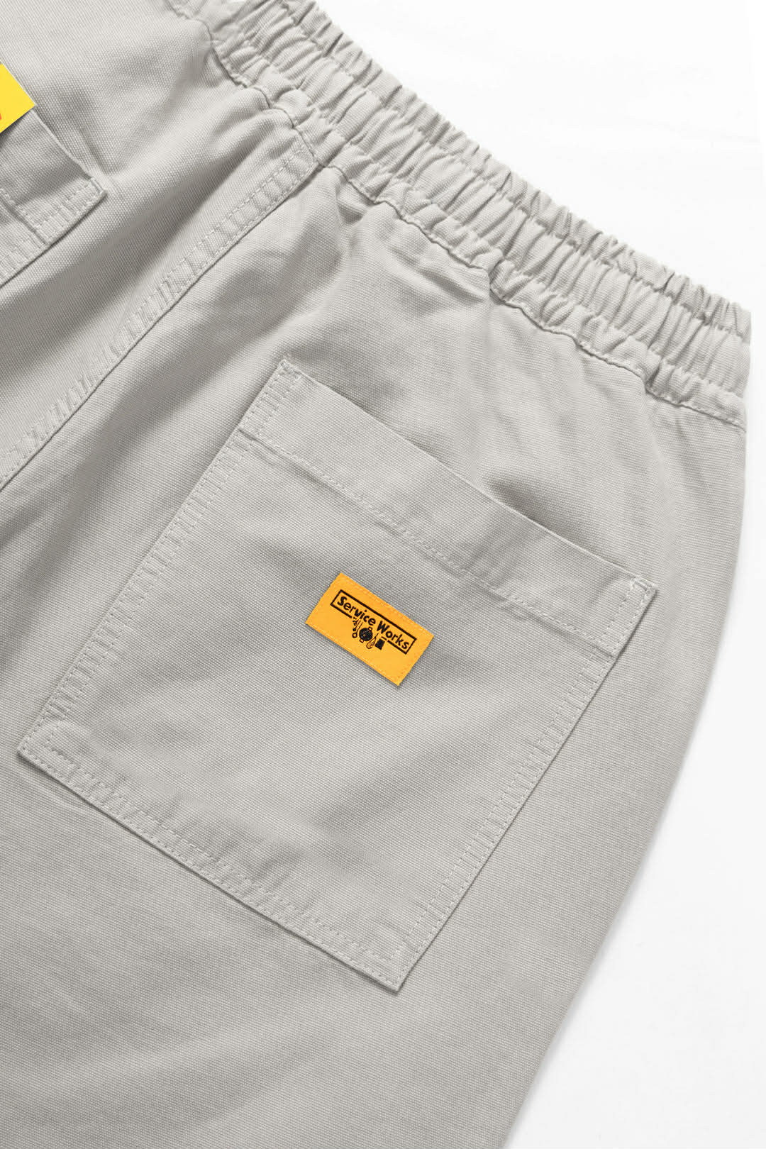 SERVICE WORKS CANVAS CHEF SHORTS - STONE