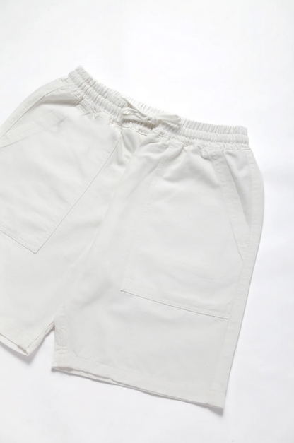 SERVICE WORKS CANVAS CHEF SHORTS - WHITE