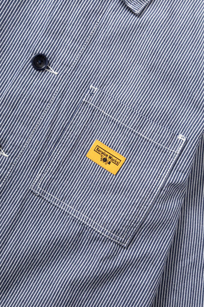 SERVICE WORKS CLASSIC CHORE SHIRT - HICKORY