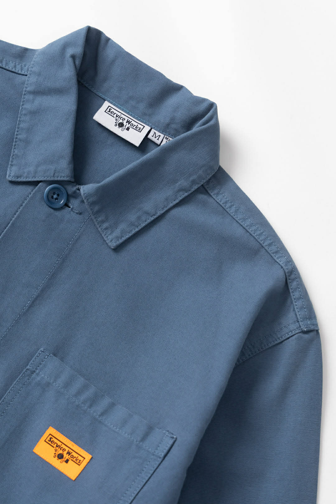 SERVICE WORKS CANVAS CHORE SHIRT - SLATE