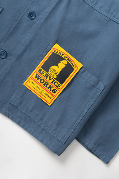 SERVICE WORKS CANVAS CHORE SHIRT - SLATE