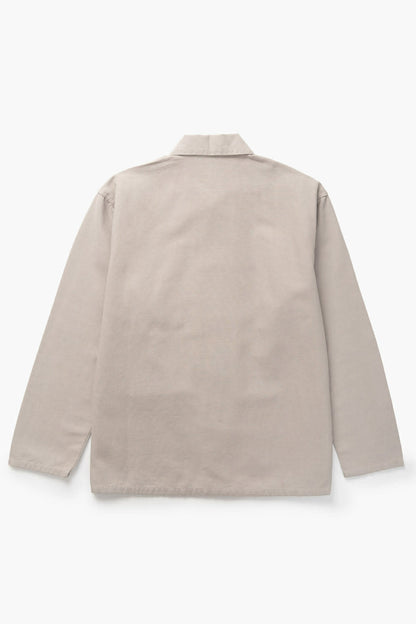 SERVICE WORKS CANVAS CHORE SHIRT - STONE