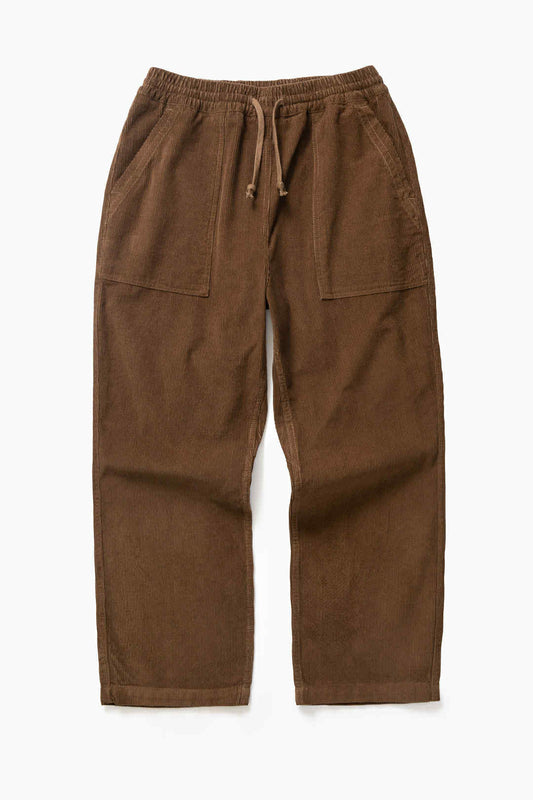 SERVICE WORKS CORDUROY CHEF PANTS - BARK