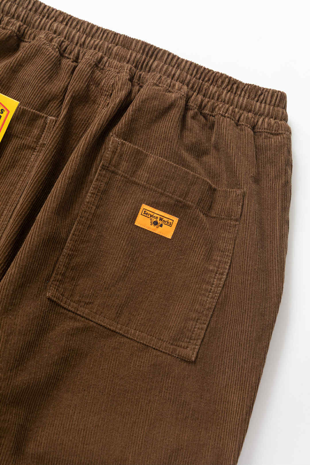 SERVICE WORKS CORDUROY CHEF PANTS - BARK
