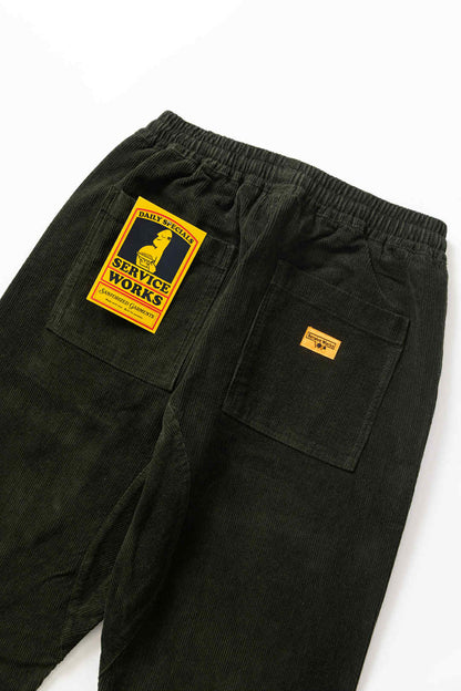 SERVICE WORKS CORDUROY CHEF PANTS - COPPICE