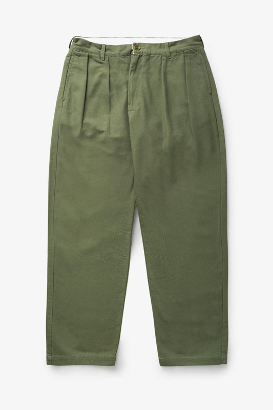 SERVICE WORKS DRILL PART TIMER PANT - OLIVE