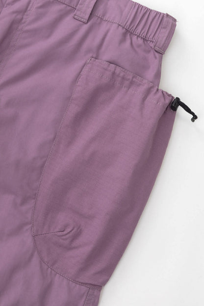 SERVICE WORKS GARDENER SHORTS - GRAPE