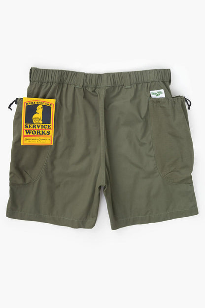 SERVICE WORKS GARDENER SHORTS - OLIVE