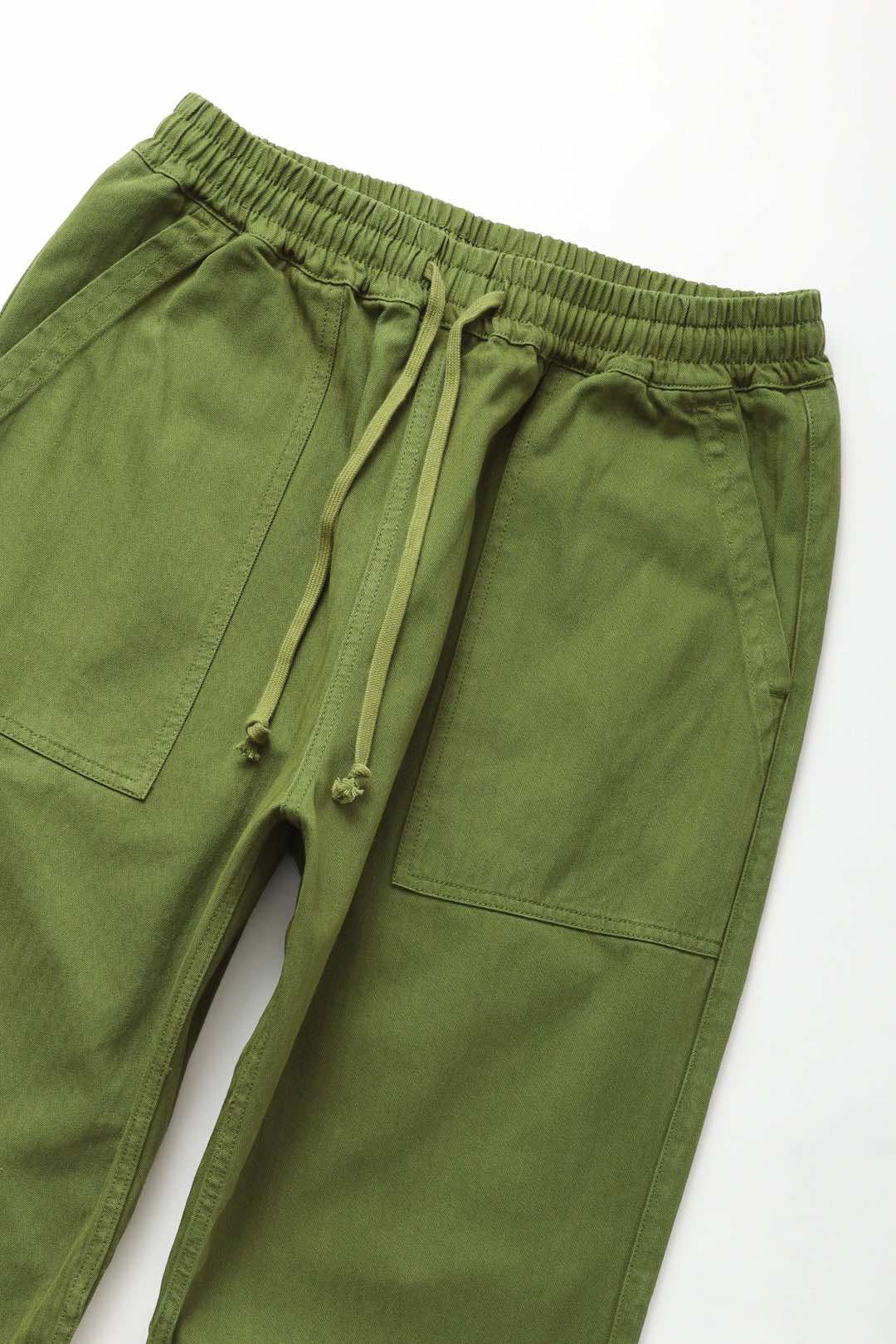 SERVICE WORKS HERRINGBONE CHEF PANTS - PESTO