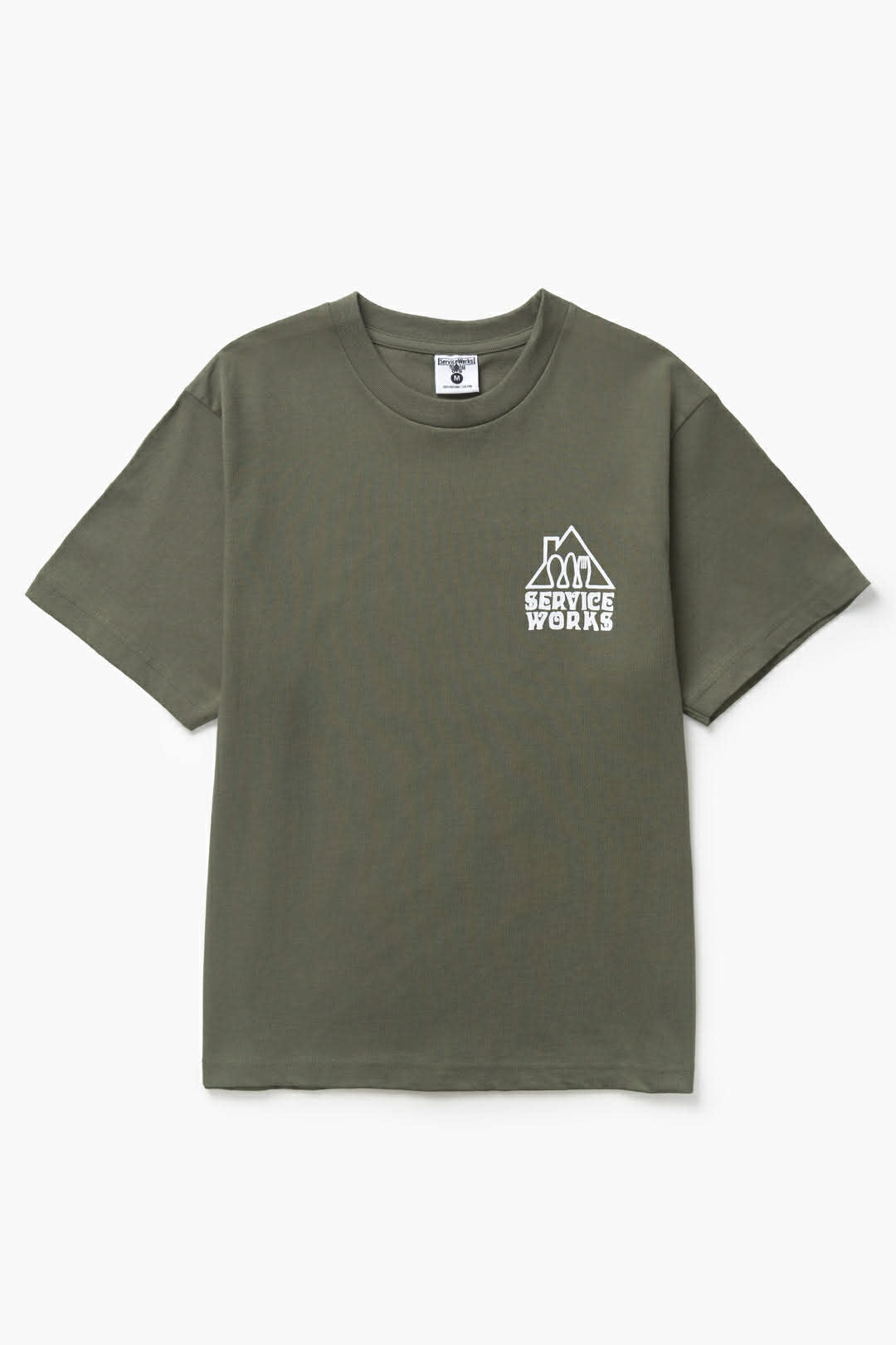 SERVICE WORKS HOME COMFORTS TEE - OLIVE