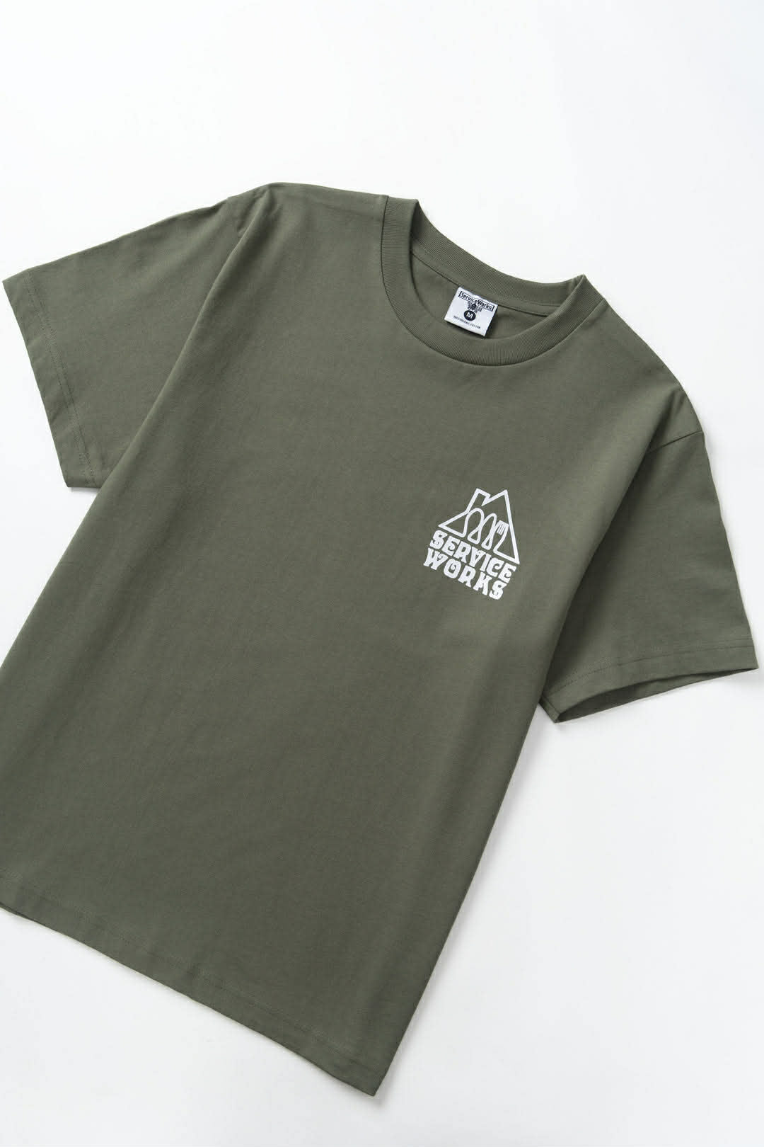 SERVICE WORKS HOME COMFORTS TEE - OLIVE