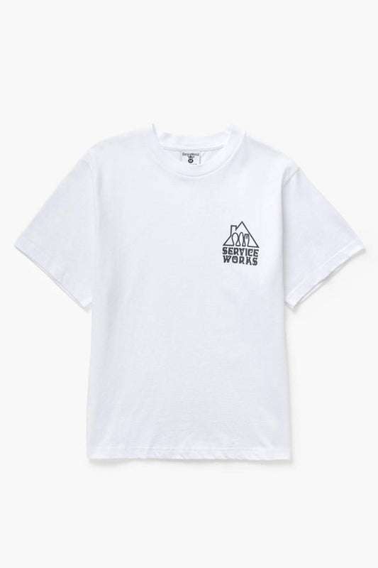 SERVICE WORKS HOME COMFORTS TEE - WHITE