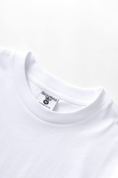 SERVICE WORKS HOME COMFORTS TEE - WHITE