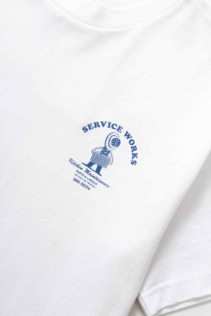 SERVICE WORKS MAINTENANCE TEE - WHITE