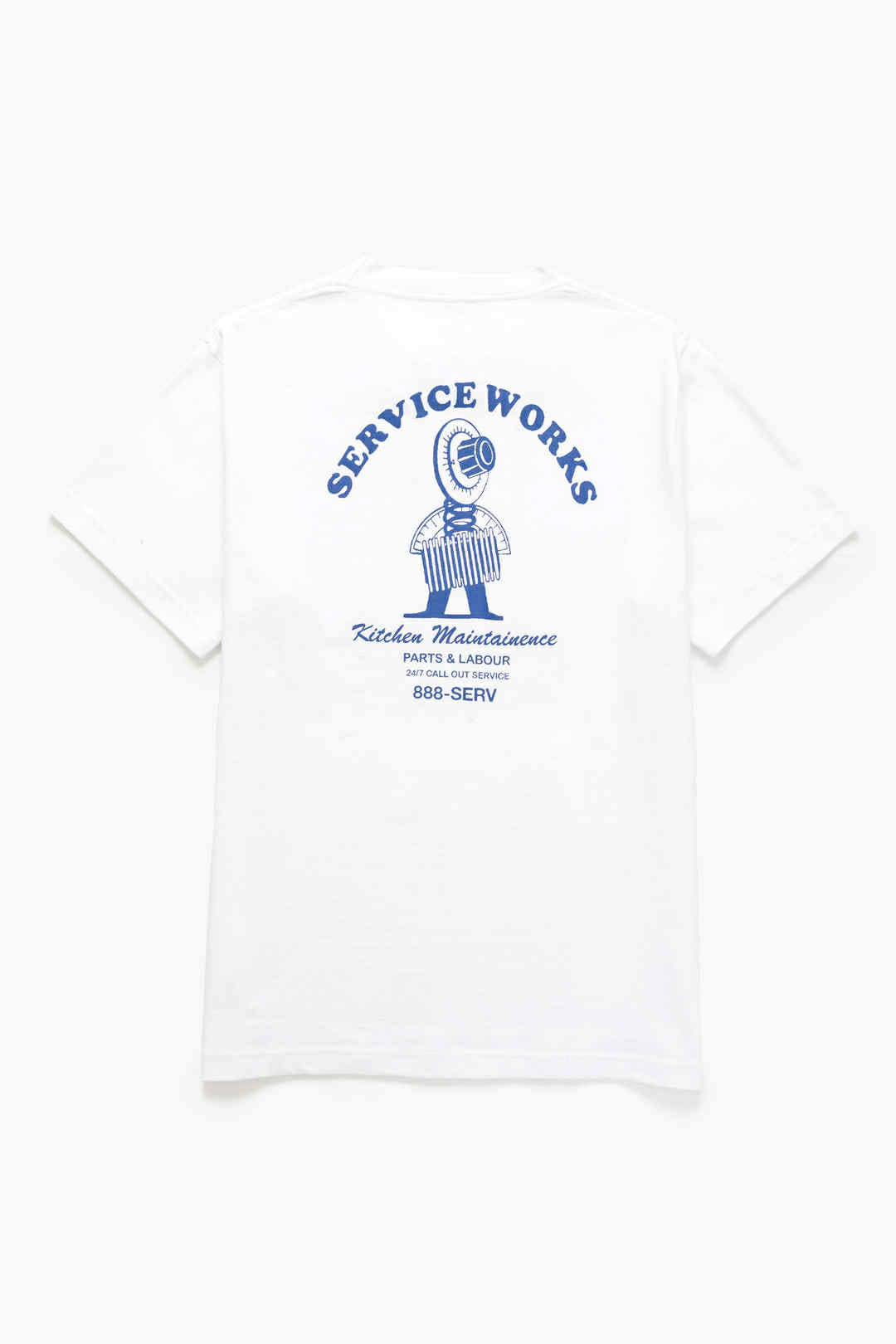 SERVICE WORKS MAINTENANCE TEE - WHITE