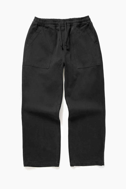 SERVICE WORKS MOLESKINE CHEF PANTS - BLACK