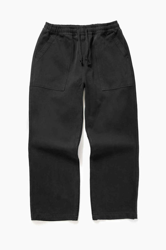 SERVICE WORKS MOLESKINE CHEF PANTS - BLACK