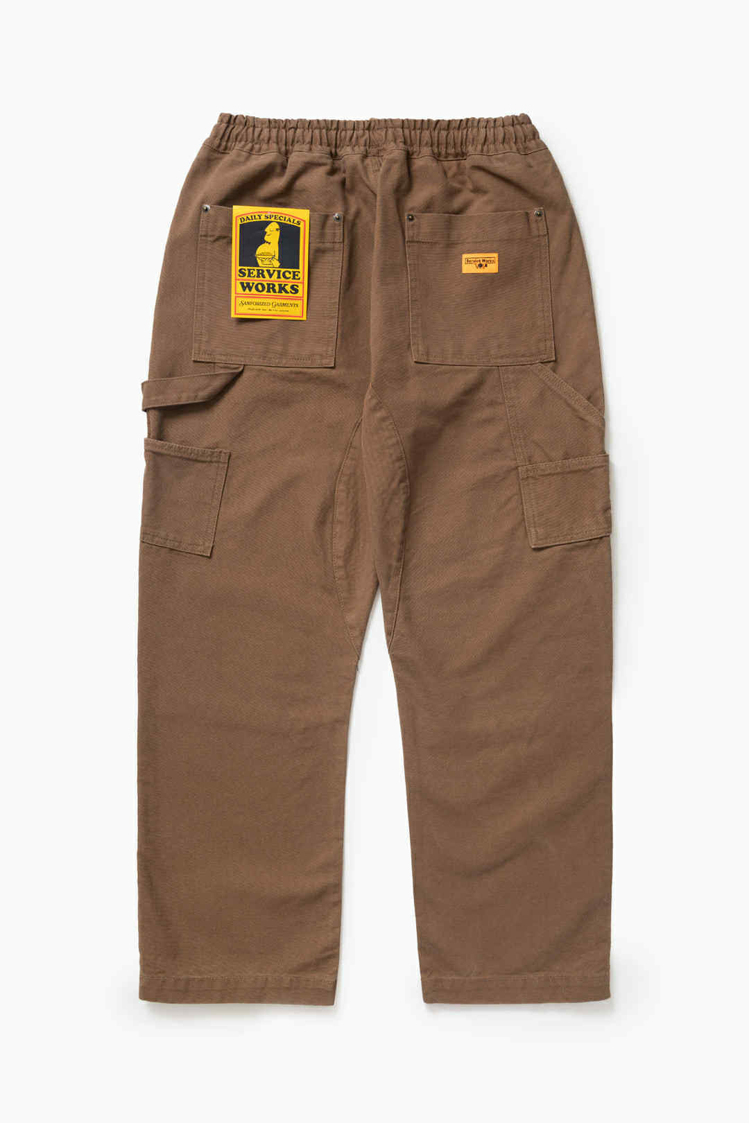 SERVICE WORKS UTILITY CHEF PANTS - BARK