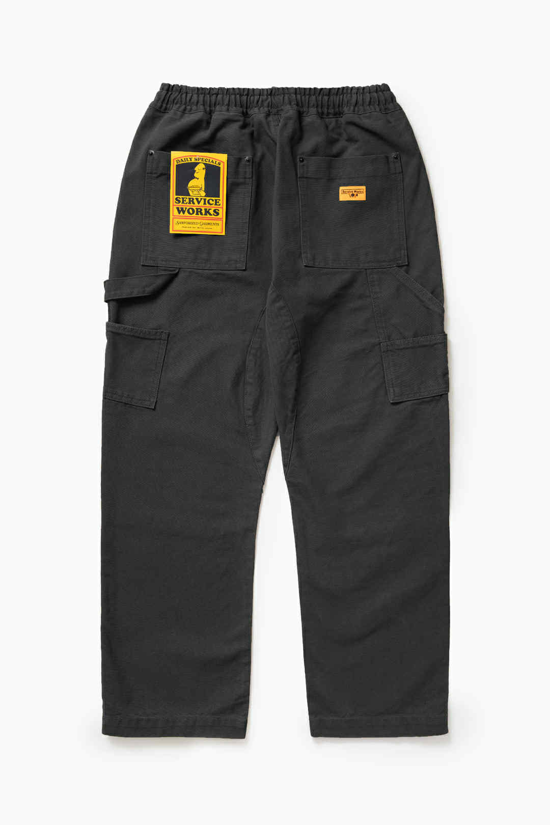 SERVICE WORKS UTILITY CHEF PANTS - BLACK