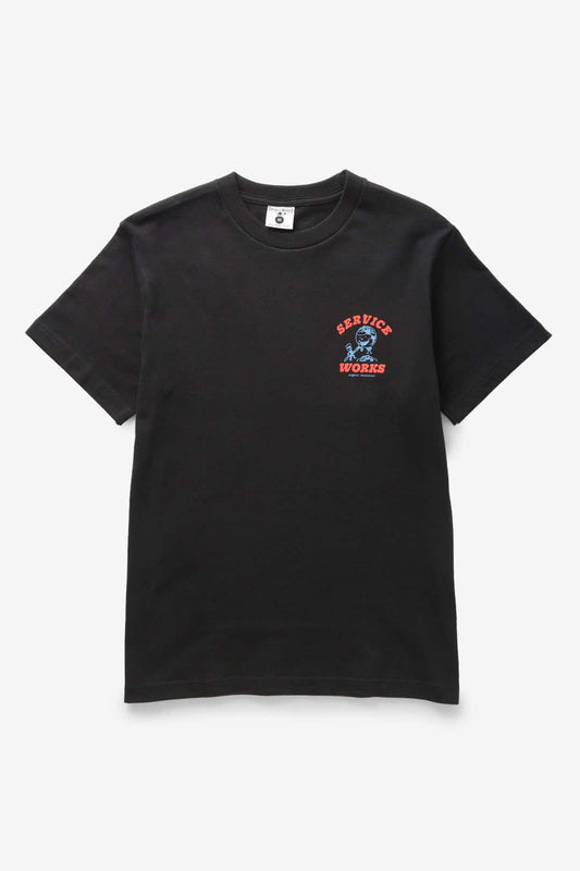 SERVICE WORKS ORGANIC CHEFSWEAR TEE - BLACK