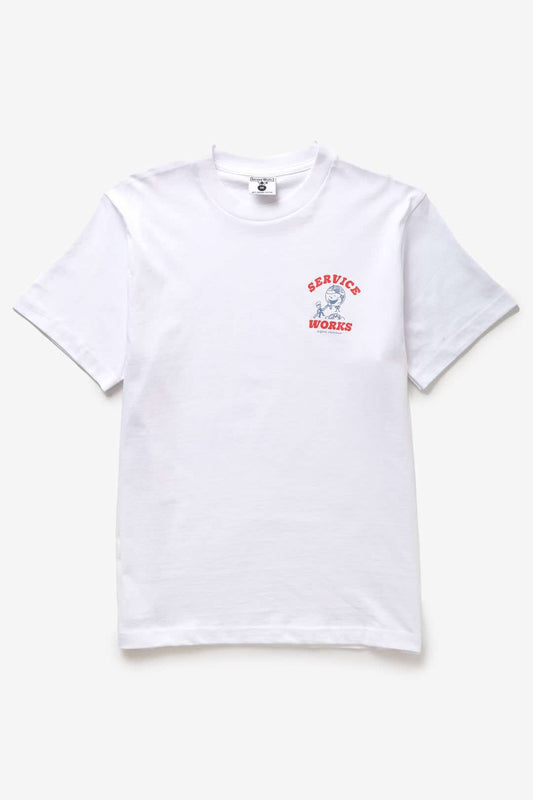 SERVICE WORKS ORGANIC CHEFSWEAR TEE - WHITE