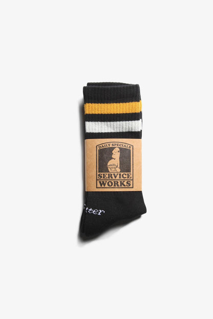 SERVICE WORKS PASTA WATER SOCKS - BLACK