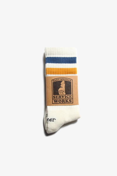 SERVICE WORKS PASTA WATER SOCKS -OFF WHITE