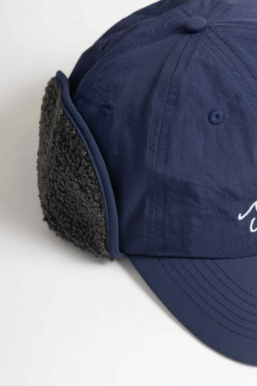 SERVICE WORKS SCRIPT TRAPPER CAP - NAVY