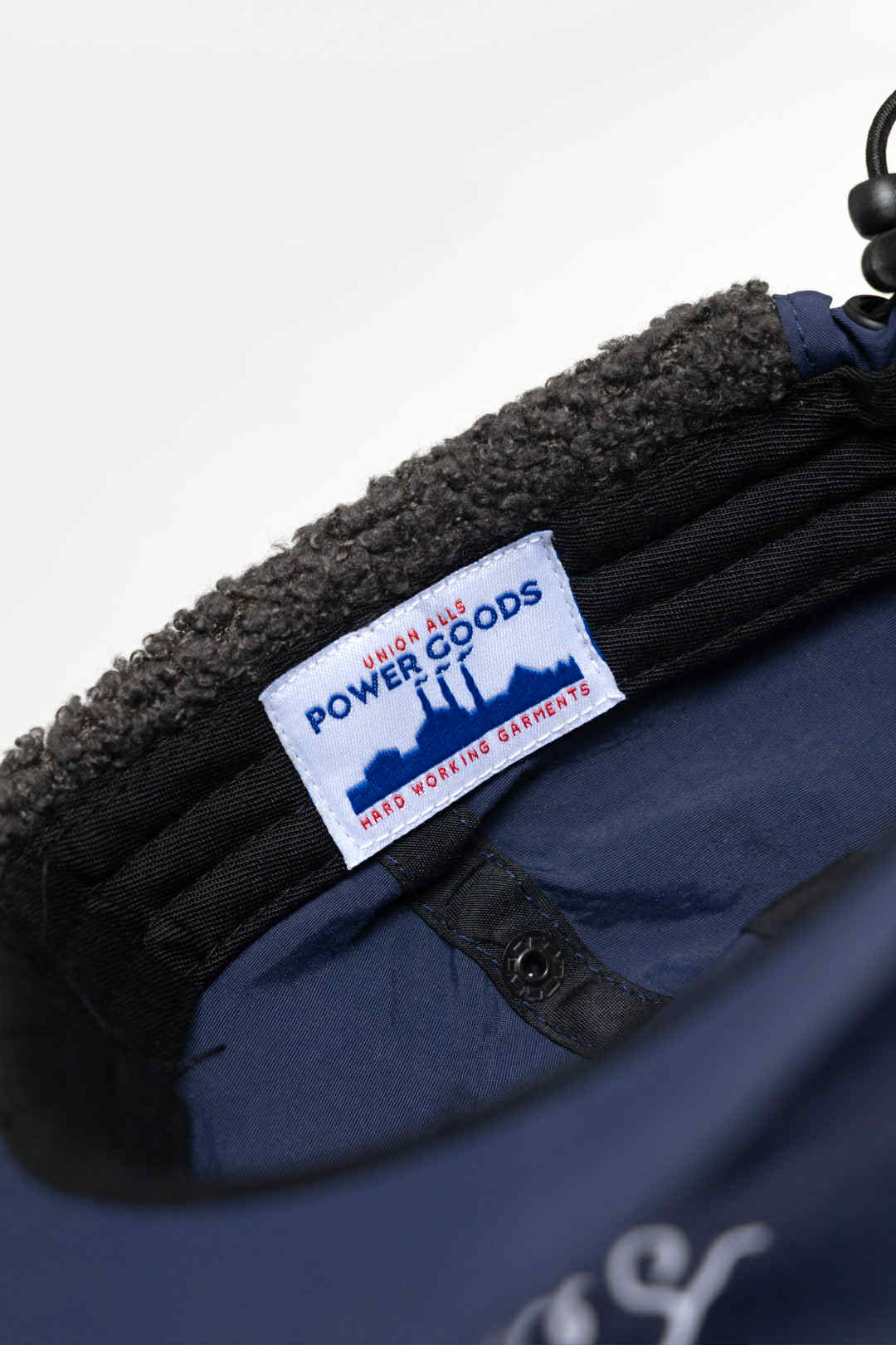 SERVICE WORKS SCRIPT TRAPPER CAP - NAVY