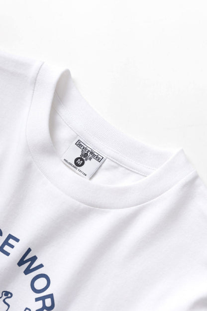 SERVICE WORKS SOUP FOR THE SOUL TEE - WHITE
