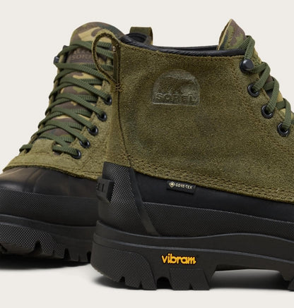 SOREL DAYSTORM HORIZON GTX BOOTS - UTILITY GREEN / BLACK
