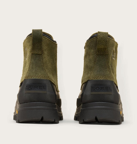 SOREL DAYSTORM HORIZON GTX BOOTS - UTILITY GREEN / BLACK