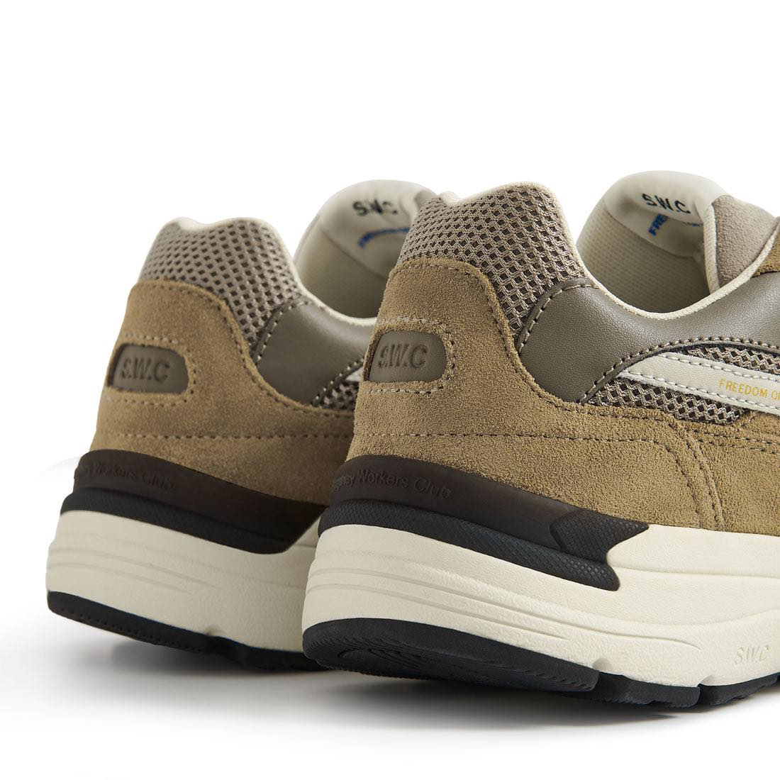 STEPNEY WORKERS CLUB AMIEL S-STRIKE SUEDE MIX - DESERT