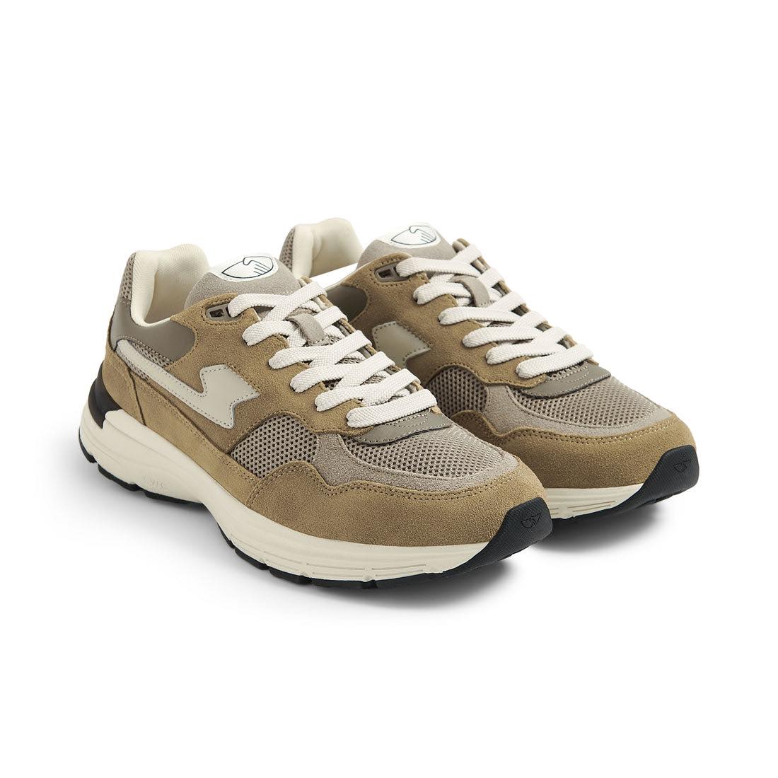 STEPNEY WORKERS CLUB AMIEL S-STRIKE SUEDE MIX - DESERT