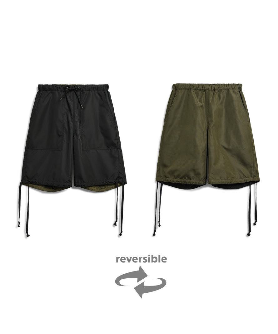 TAION MILITARY REVERSIBLE SHORT - BLACK / DARK OLIVE