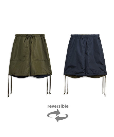 TAION MILITARY REVERSIBLE SHORT - DARK OLIVE / NAVY