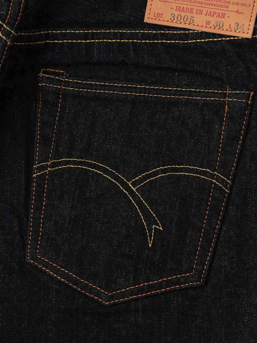 THE FLAT HEAD FN-3005 14,5OZ SELVEDGE JEANS REGULAR STRAIGHT - INDIGO