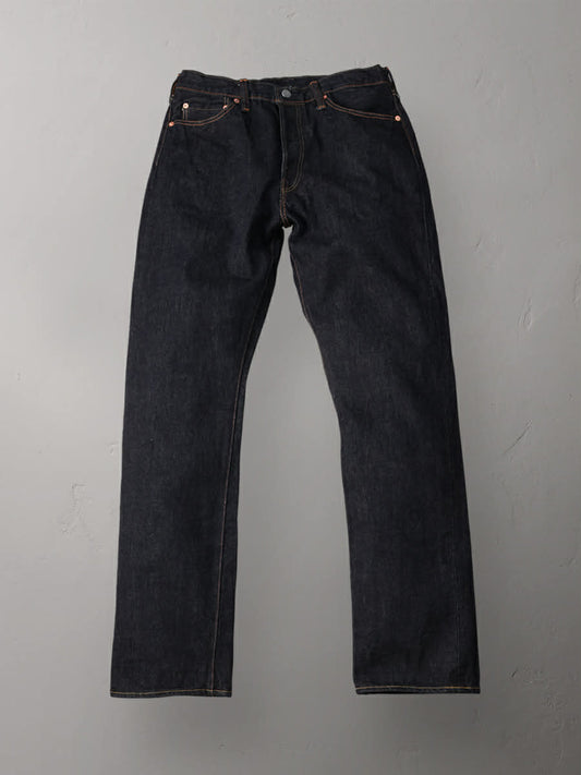 THE FLAT HEAD FN-8004 18OZ SELVEDGE JEANS WIDE TAPERED - INDIGO