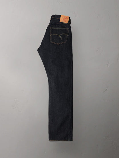 THE FLAT HEAD FN-8004 18OZ SELVEDGE JEANS WIDE TAPERED - INDIGO