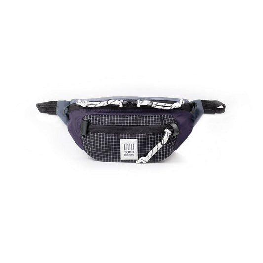 TOPO DESIGNS MOUNTAIN WAIST PACK - NIGHTSHADE / GRID