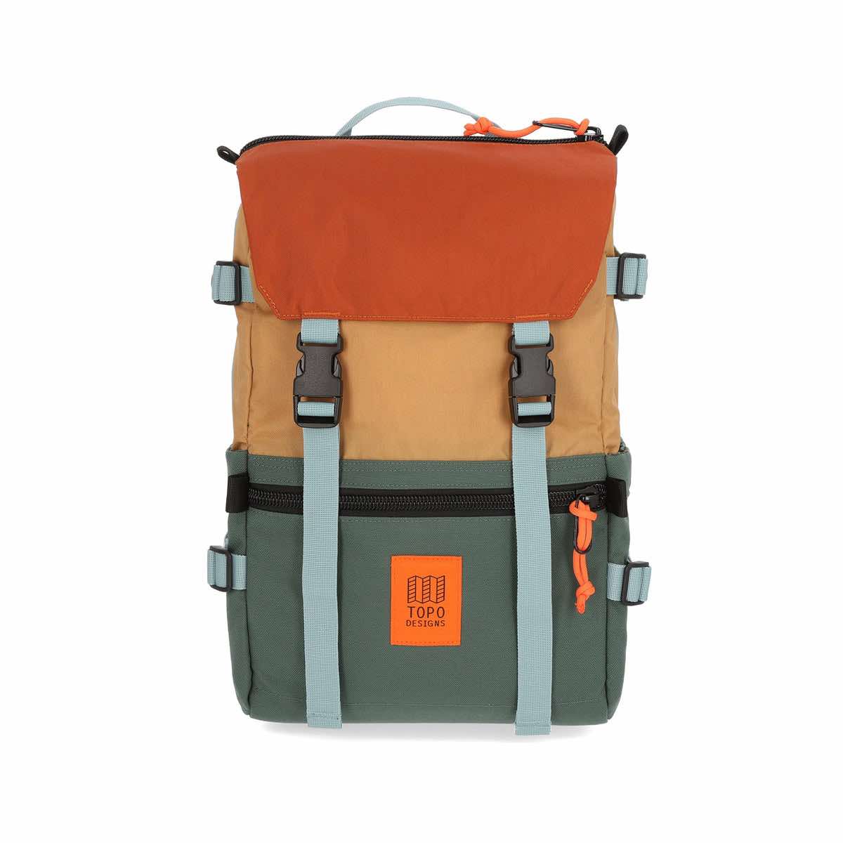 TOPO DESIGNS ROVER PACK CLASSIC - FOREST / KHAKI