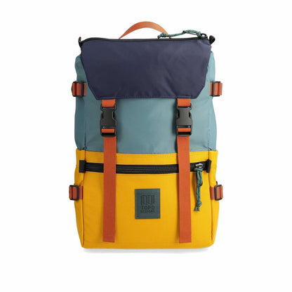 TOPO DESIGNS ROVER PACK CLASSIC - SEA PINE / MUSTARD