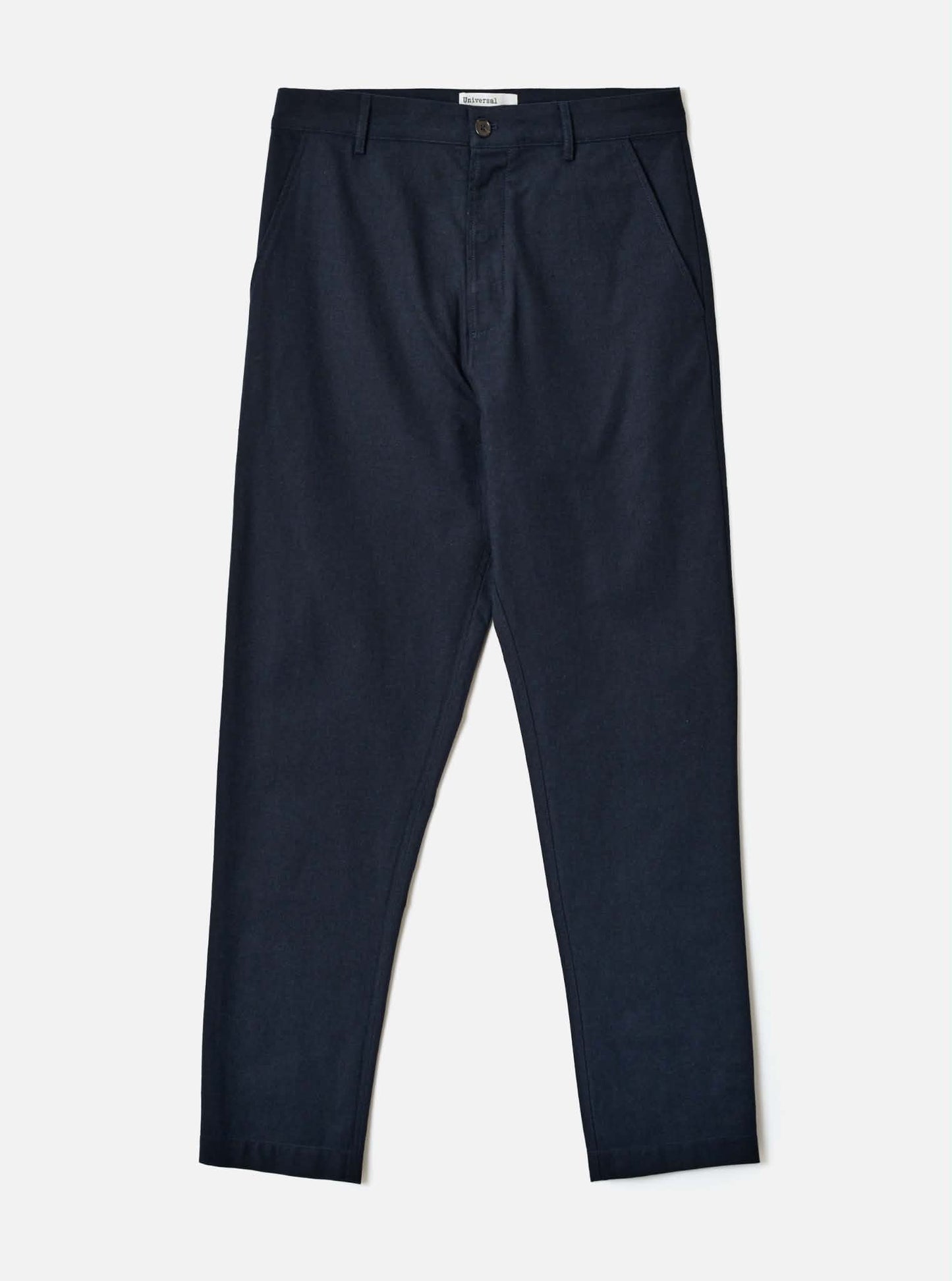 UNIVERSAL WORKS MILITARY CHINO LUCCA SUITING - NAVY
