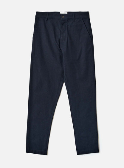 UNIVERSAL WORKS MILITARY CHINO LUCCA SUITING - NAVY
